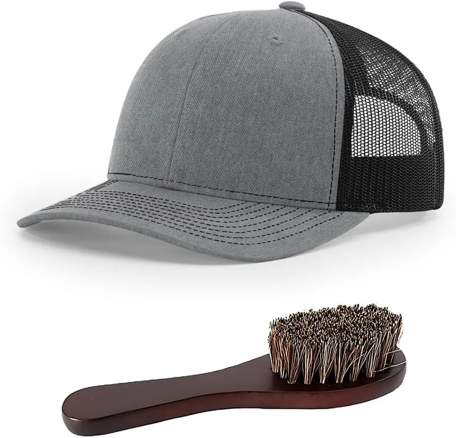 The Hat Pros | Richardson 112 Youth Trucker Hat Adjustable Snapback Bundle with THP Hat & Clothing Brush