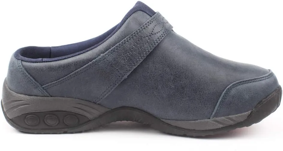 Therafit Austin Women's Leather Clog Slip On for Plantar Fasciitis/Foot Pain