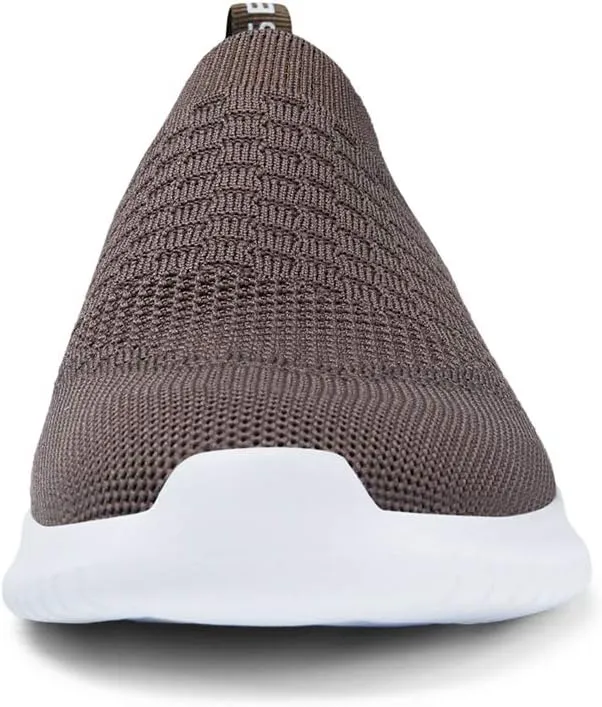 TIOSEBON Men's Slip On Walking Shoes Knit Mesh Tennis Sneaker
