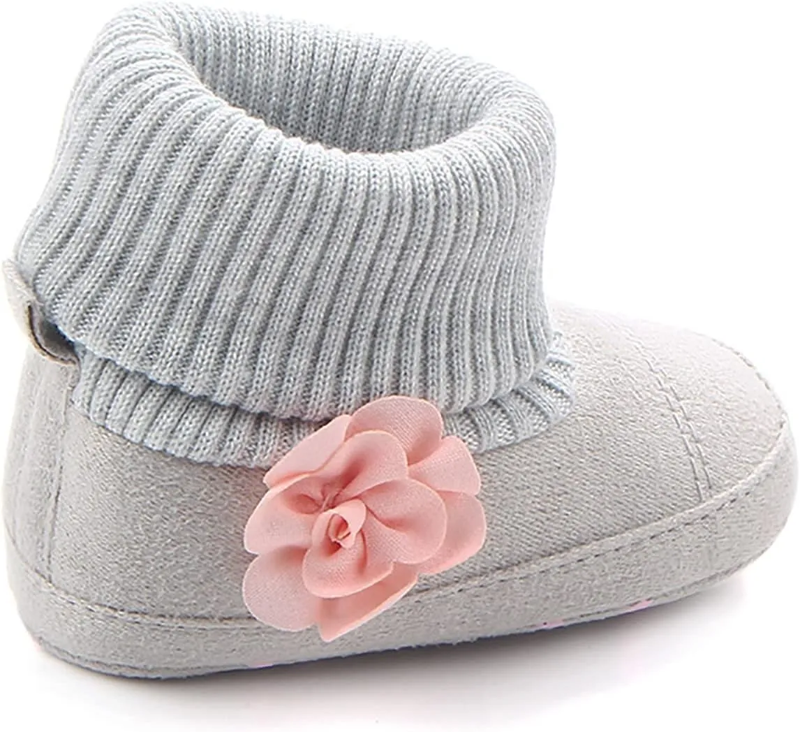 Toddler House Shoes Cotton Shoes for Baby Girls and Boys Warm Shoes Soft Comfortable Boots Infant Toddler Warming Shoes