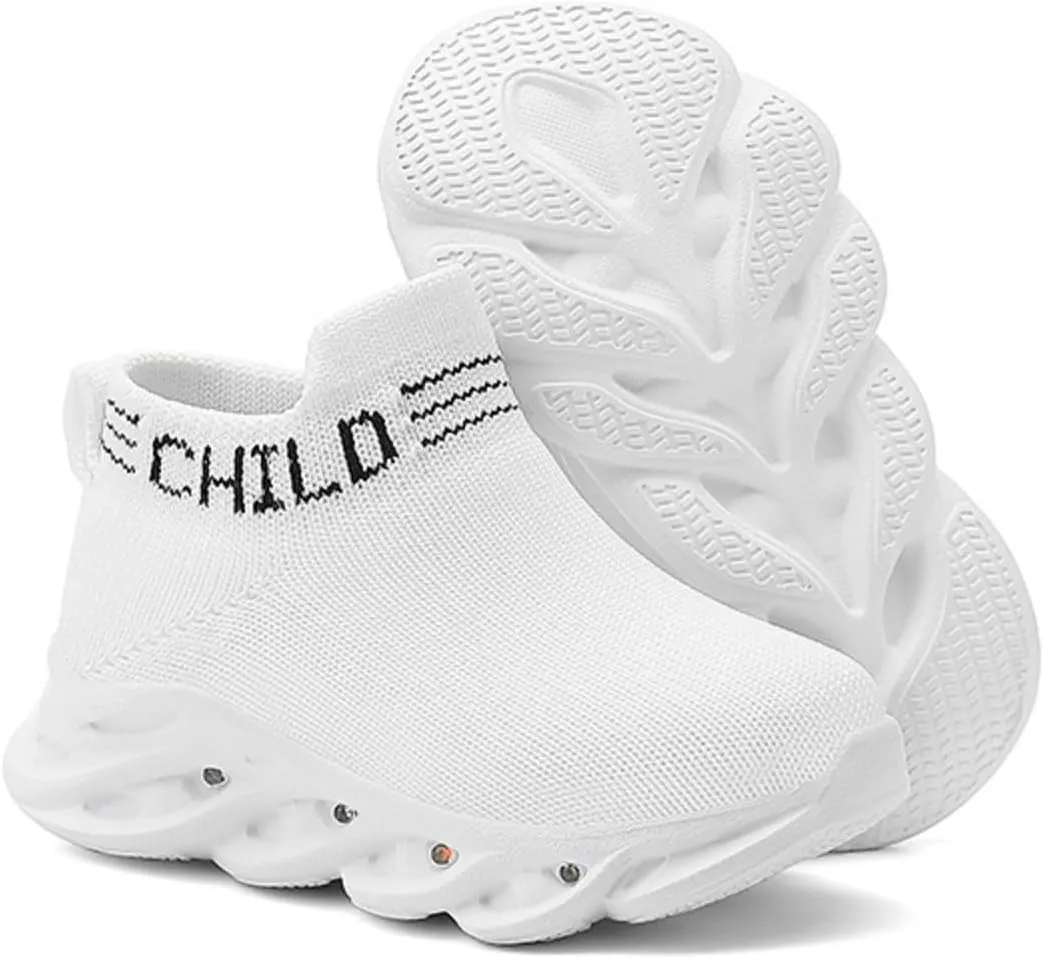Toddler Little Kids Sneaker Light Up Shoes Breathable Athletic Casual Walking Tennis Boys Girls Shoe