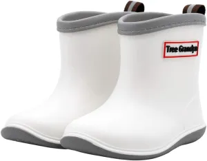 Toddler Rain Boots Baby Rain Boots Short rain Boots for Toddler Easy-on Lightweight and Waterproof