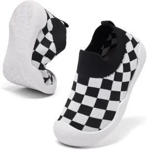 Toddler Shoes Boys Girls | with Arch Support | Slip-on| Barefoot | Breathable & Non-Slip Tennis Shoes
