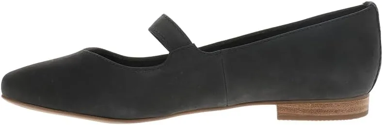 TOMS Womens Bianca Mary Jane Ballet Flats Casual - Black