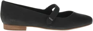 TOMS Womens Bianca Mary Jane Ballet Flats Casual - Black