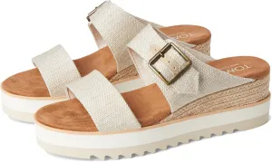 TOMS Women's Diana Mule Bukle Wedge Sandal