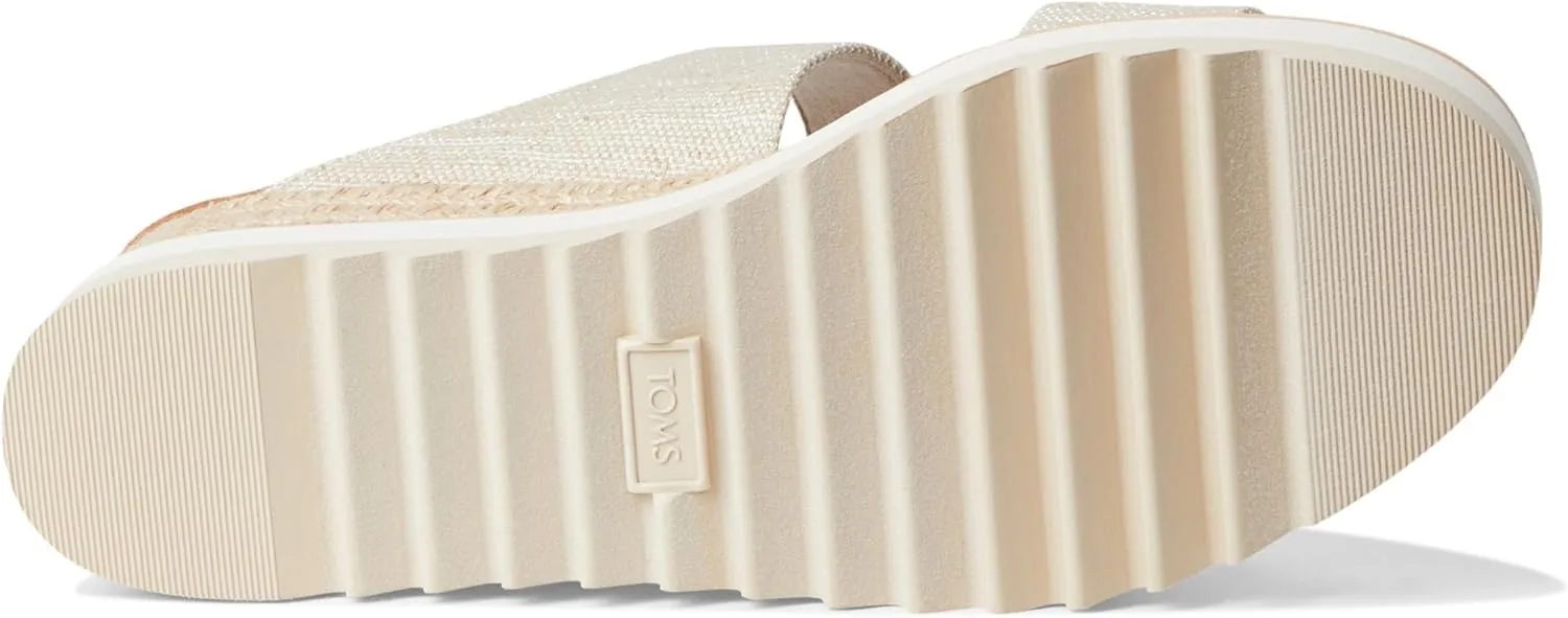 TOMS Women's Diana Mule Bukle Wedge Sandal