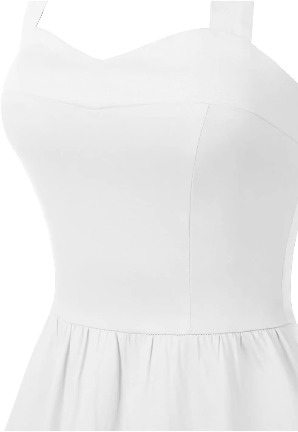 Topdress Women'sVintage Polka Audrey Dress 1950s Halter Retro Cocktail Dress