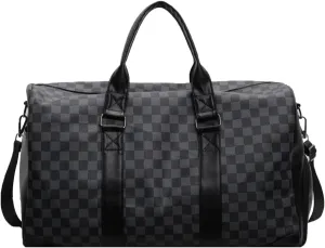 Travel Duffel Bag, Gym, Handheld, Messenger Bag, Foldable, Weekender Bag with Shoe Compartment, Waterproof Tote Bag, 35L.