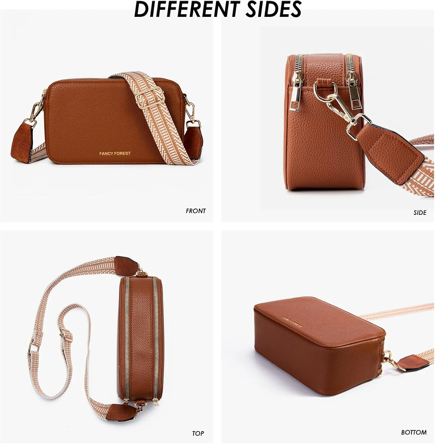 Trendy Purses For Women Crossbody Bag with Unique Camera Bag Style,Designer Small Hardshell Shoulder Bag/Handbags