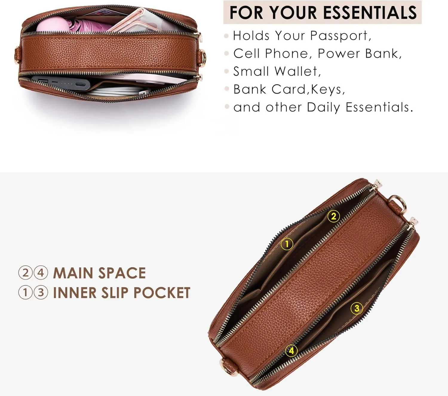 Trendy Purses For Women Crossbody Bag with Unique Camera Bag Style,Designer Small Hardshell Shoulder Bag/Handbags