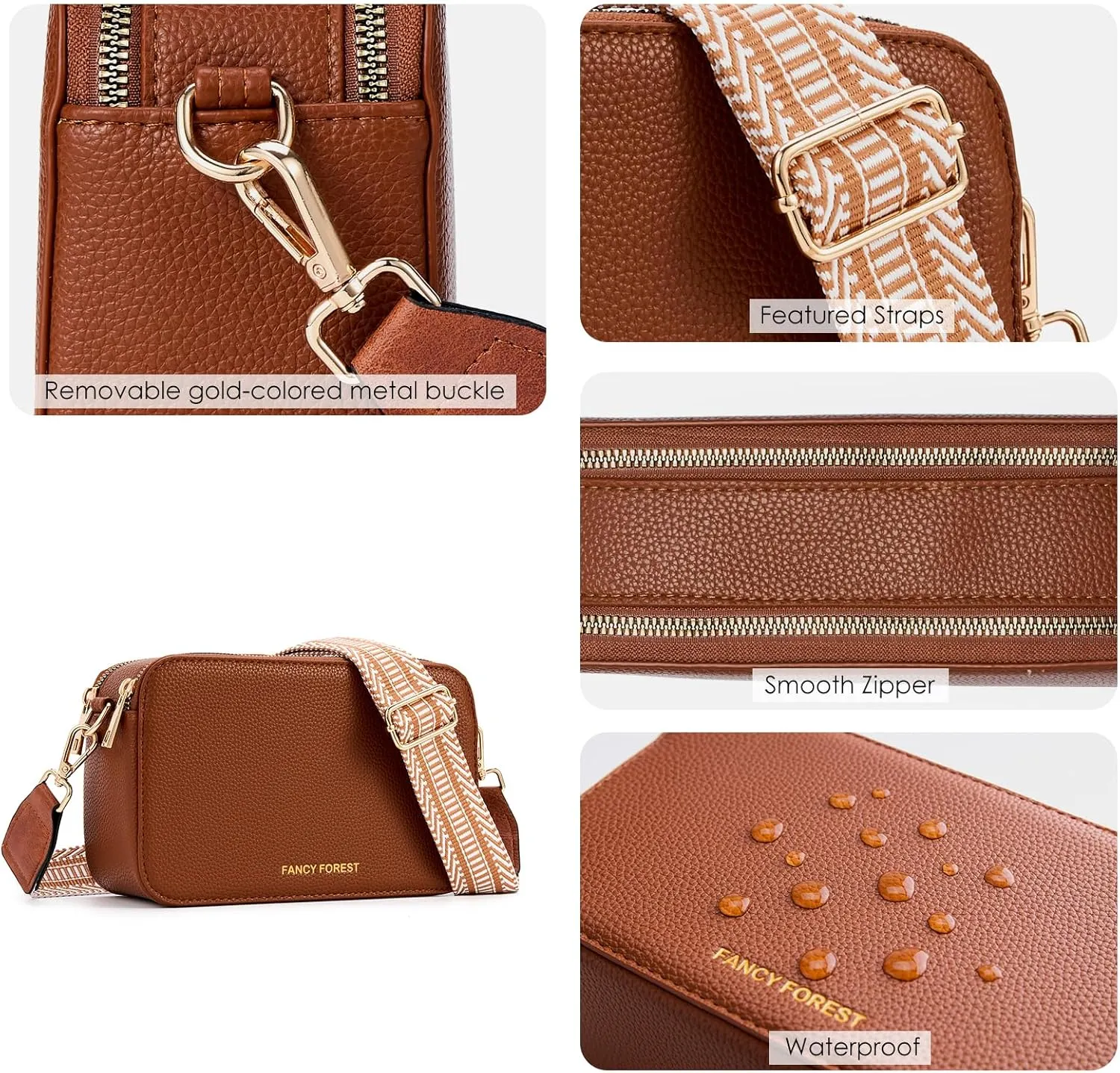 Trendy Purses For Women Crossbody Bag with Unique Camera Bag Style,Designer Small Hardshell Shoulder Bag/Handbags