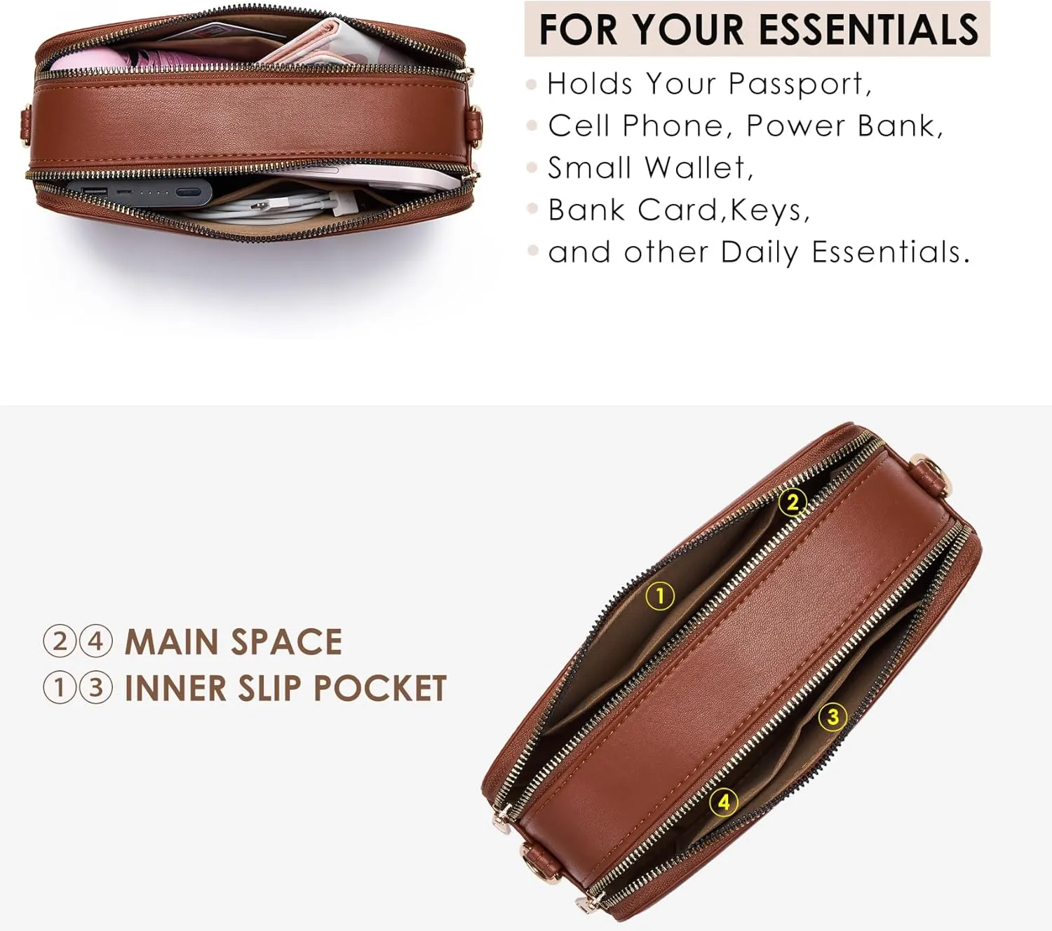 Trendy Purses For Women Crossbody Bag with Unique Camera Bag Style,Designer Small Hardshell Shoulder Bag/Handbags