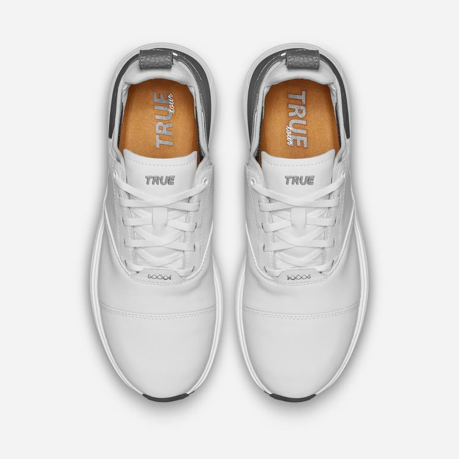 TRUE Linkswear Lux Tour, Men's Golf Shoes, Top Grain Napa Leather, Waterproof