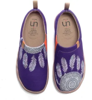 UIN Women's Art Travel Shoes Slip On Casual Cozy Loafers Lightweight Comfort Fashion Sneaker Toledo Ⅰ