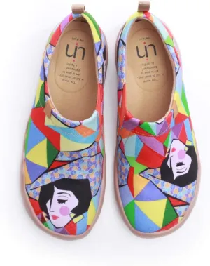 UIN Women's Art Travel Shoes Slip On Casual Cozy Loafers Lightweight Comfort Fashion Sneaker Toledo Ⅰ