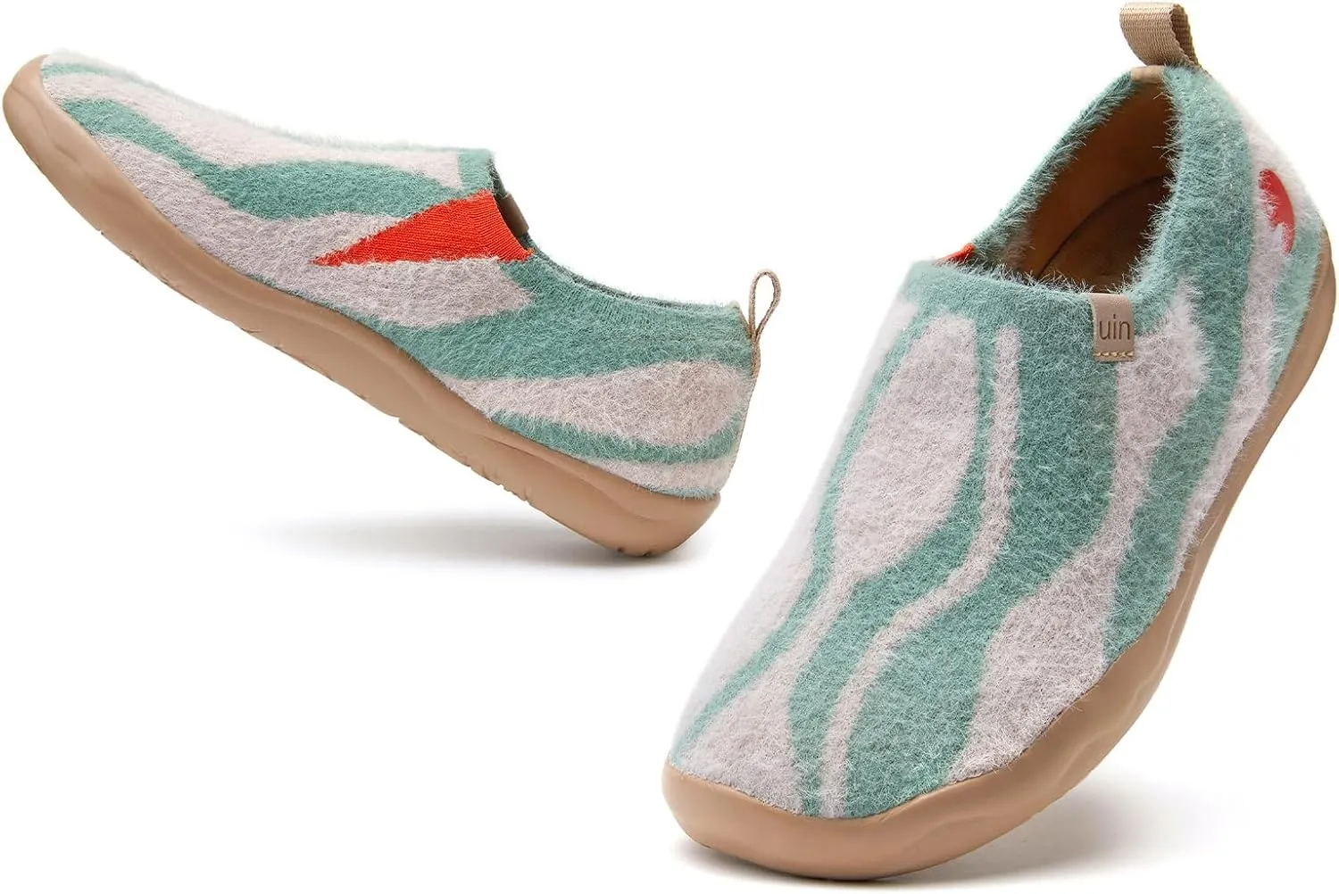 UIN Women's Art Travel Shoes Slip On Casual Cozy Loafers Lightweight Comfort Fashion Sneaker Toledo Ⅰ