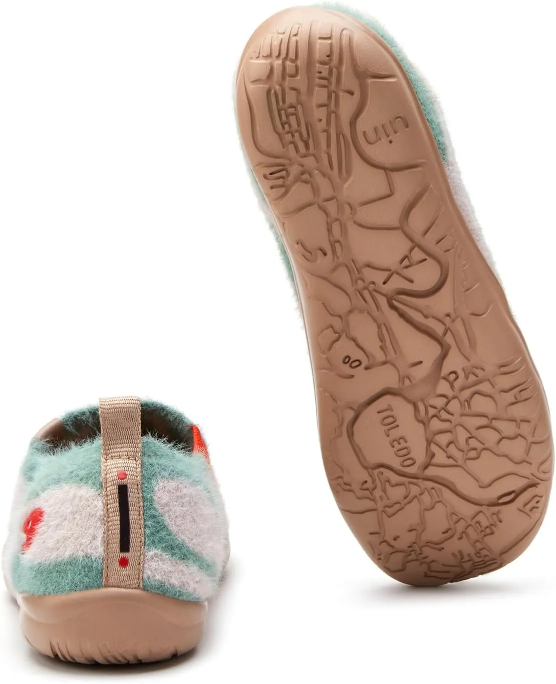 UIN Women's Art Travel Shoes Slip On Casual Cozy Loafers Lightweight Comfort Fashion Sneaker Toledo Ⅰ