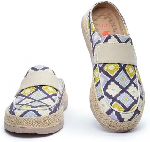 UIN Women's Lightweight Slip-on Casual Breathable Round Toe Barefoot Mules for Women
