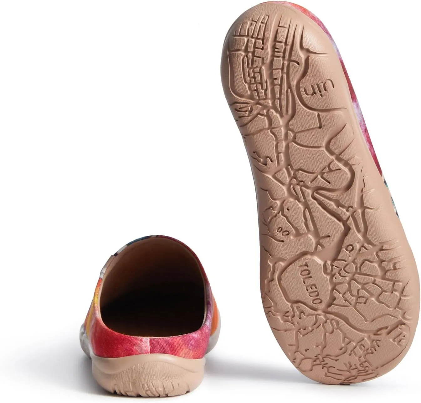 UIN Zoltan Women's Art Travel Shoes Comfort Slip On Loafers Lightweight Fashion Sneaker