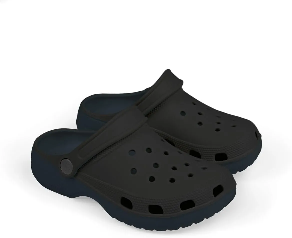 Unisex Kids Clogs, Slip-On Water Shoes, Easy Cleaning