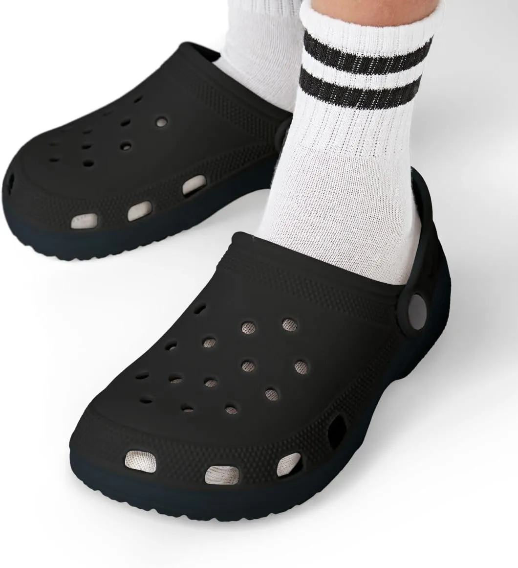 Unisex Kids Clogs, Slip-On Water Shoes, Easy Cleaning