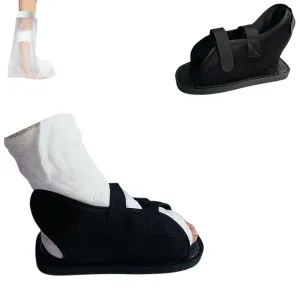 Unisex Post-Op Shoe for Left or Right Foot, Adjustable Medical Boot Easy to Wear, Postoperative Recovery Shoes for Post Surgery, Broken Foot or Toe, Operation Foot Support, Bunions