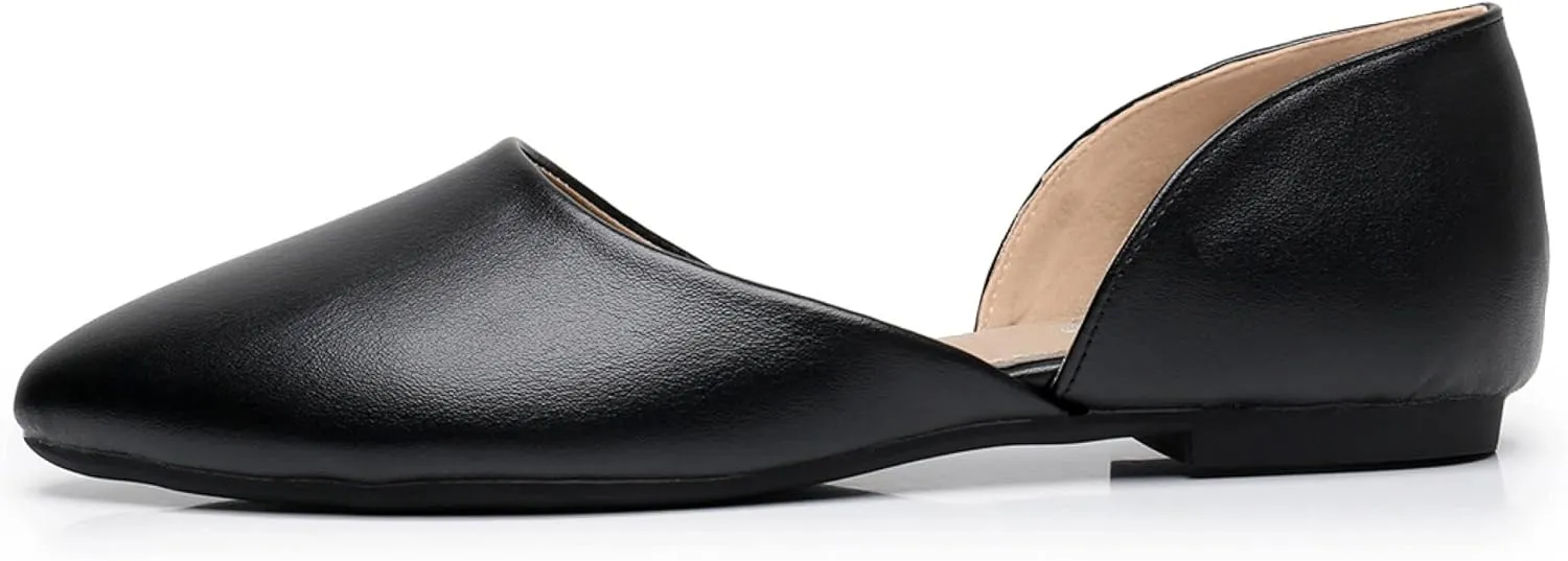 VenusCelia Women's D'Orsay Flat Shoe