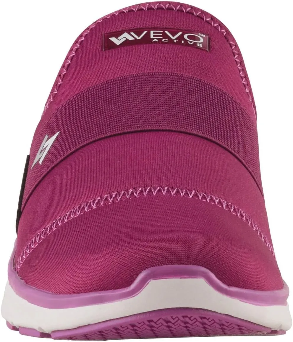 Vevo Active Womens Aly Mule, Athletic Sneaker, Available in 6 Colors and Wide Width