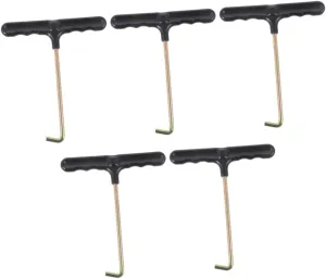 VICASKY 5Pcs Professional Shoe Lace Tighteners Durable Portable Pullers for Skates Sneakers and Boots Convenient Tightening Hooks for Secure Fit and Easy Use