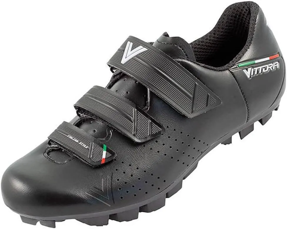 Vittoria Rapide MTB Cycling Shoes (Black, EU 47 US 13 UK 12 ½)