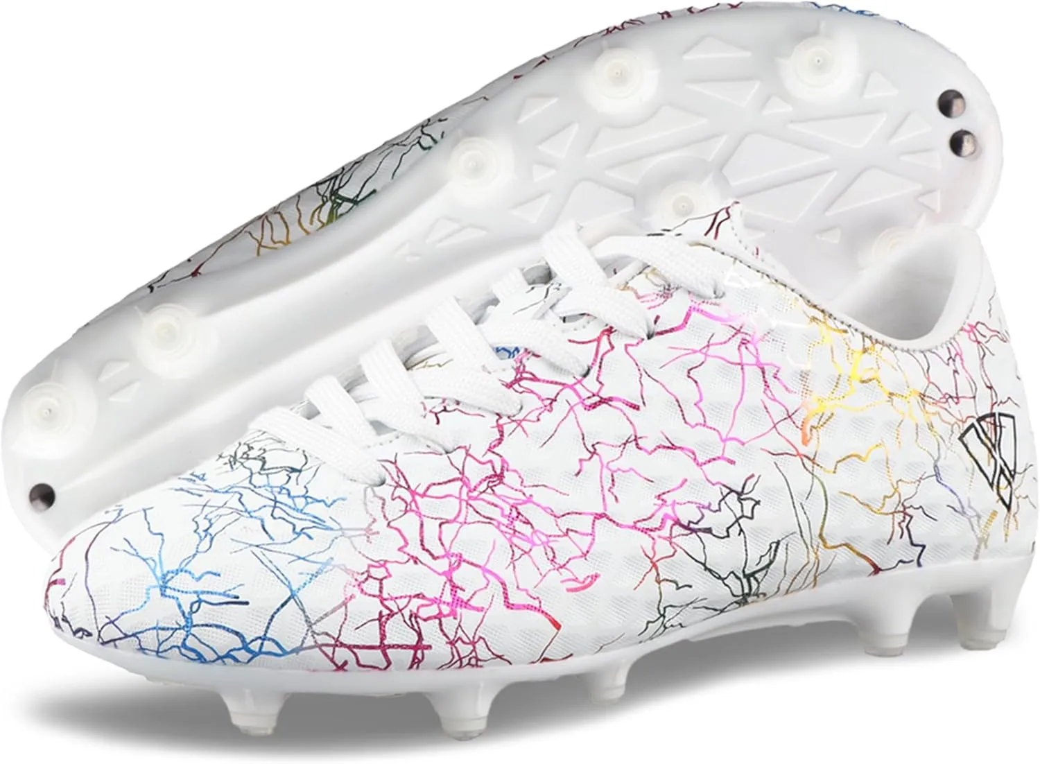 Vizari Zodiac Firm Ground Soccer Cleats Boys Girls | Lightweight & Durable Youth Football Shoes with Molded TPU Outsole | Outdoor Training & Matches