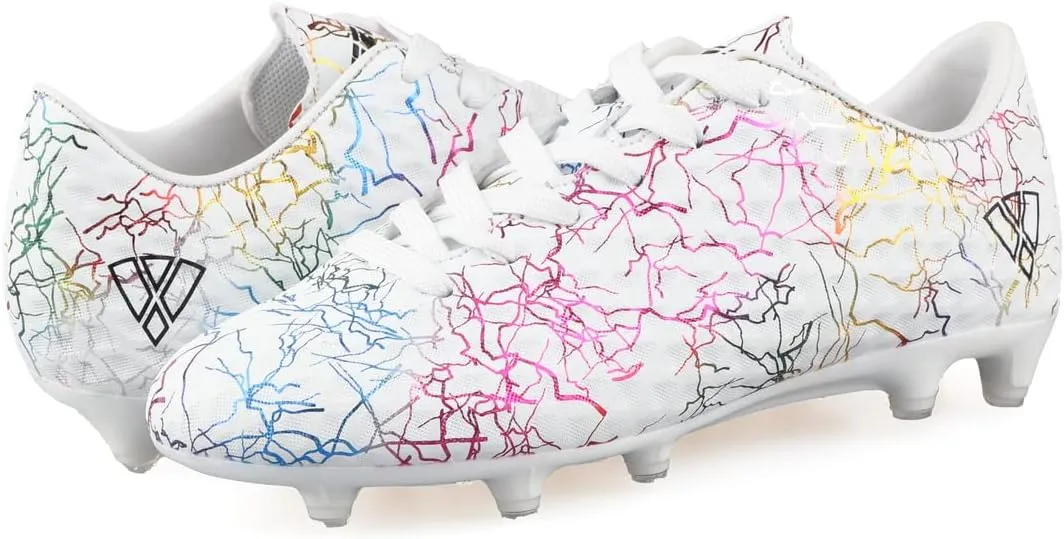 Vizari Zodiac Firm Ground Soccer Cleats Boys Girls | Lightweight & Durable Youth Football Shoes with Molded TPU Outsole | Outdoor Training & Matches