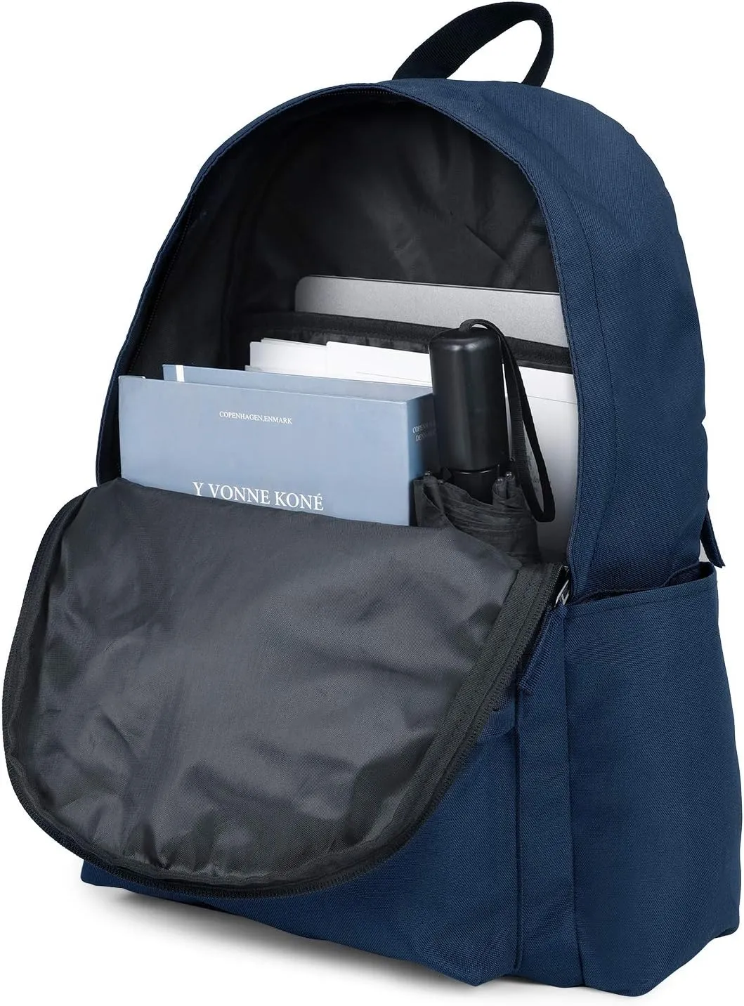 Vorspack Backpack for Men and Women - Basic Bookbag Casual Daypack Backpacks for College Work Travel