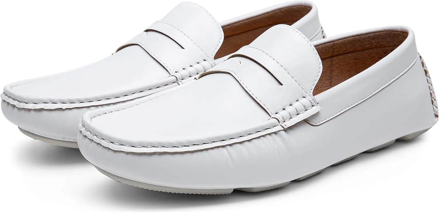 Vostey Men's Loafers Slip on Shoes Loafers Driving Loafers Casual Penny Loafers for Men
