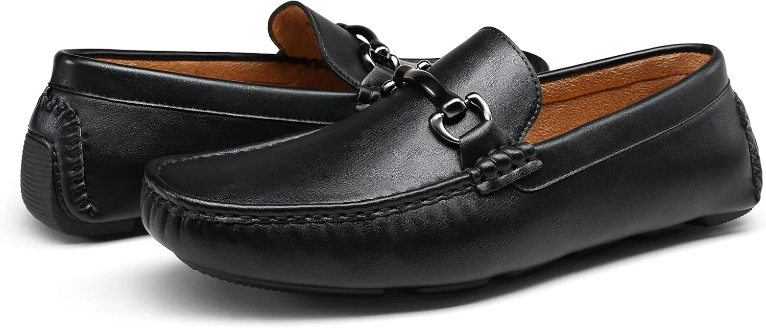 Vostey Men's Loafers Slip on Shoes Loafers Driving Loafers Casual Penny Loafers for Men