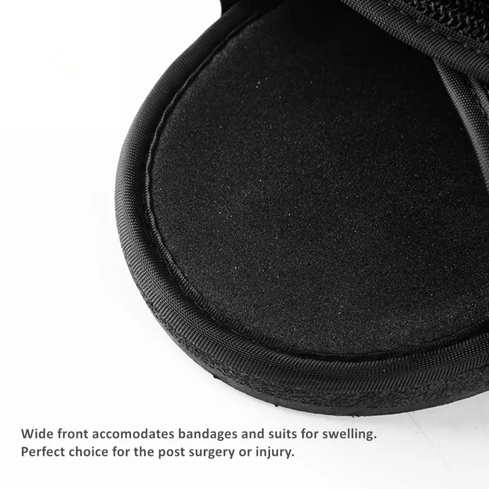 WEEOATAR Adjustable Post-op Shoe,Medical Walking Shoe with Magic Sticker,Recovery Shoe for Post-surgery,Broken Foot or Toe,Stress Fractures,Bunions,or Hammer Toe for Left or Right Foot(WS)