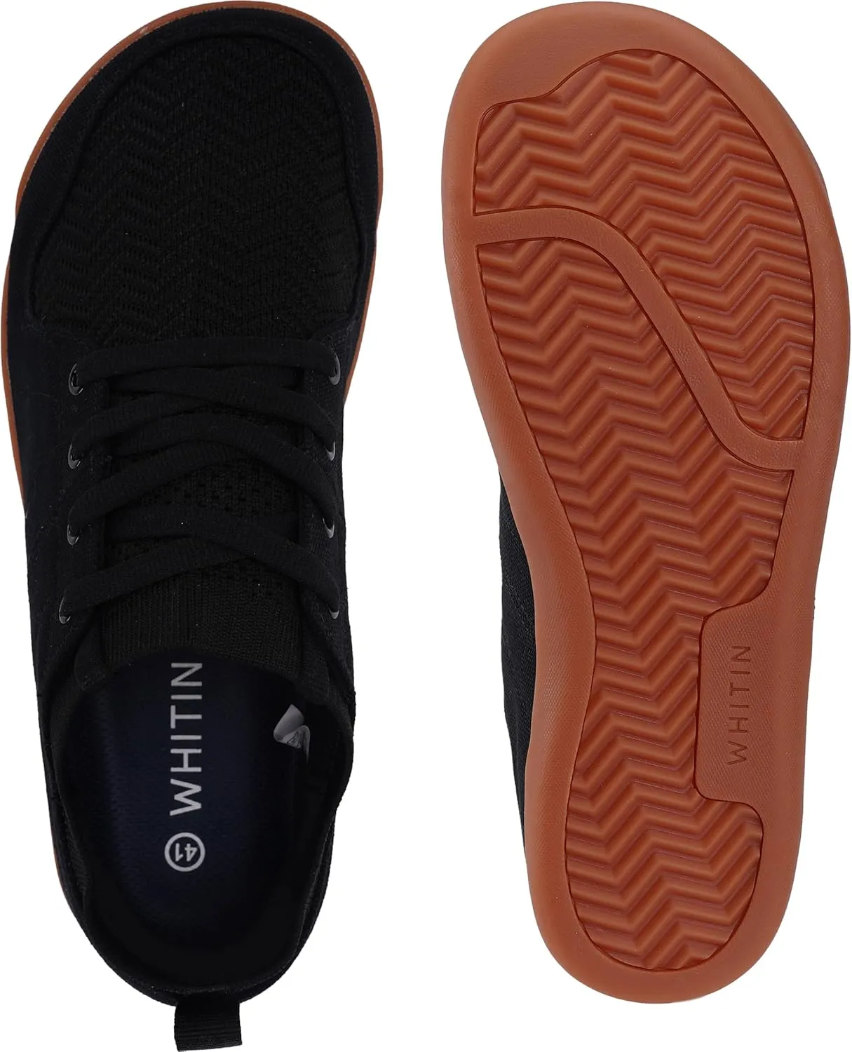 WHITIN Men's Slip-on Minimalist Barefoot Shoes | Zero Drop Sole | Wide Toe Box