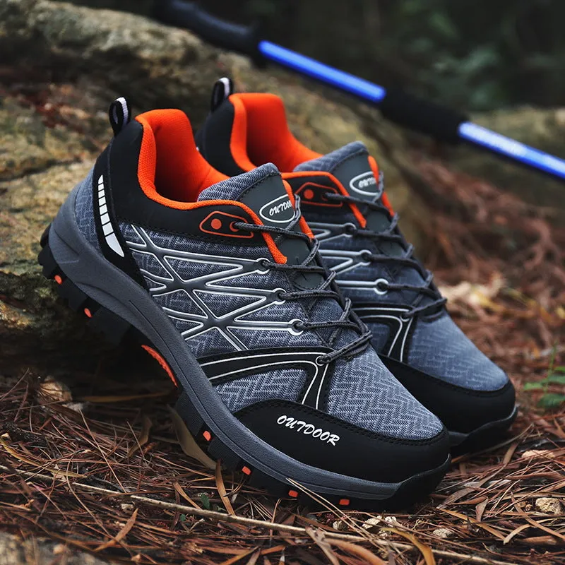 Wildking Men's Low Top Waterproof Hiking Shoes
