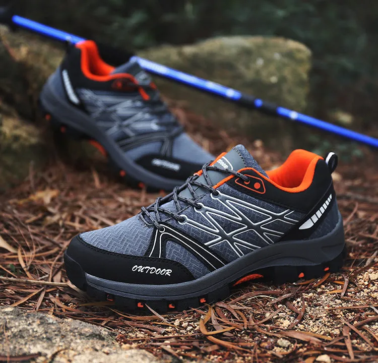 Wildking Men's Low Top Waterproof Hiking Shoes
