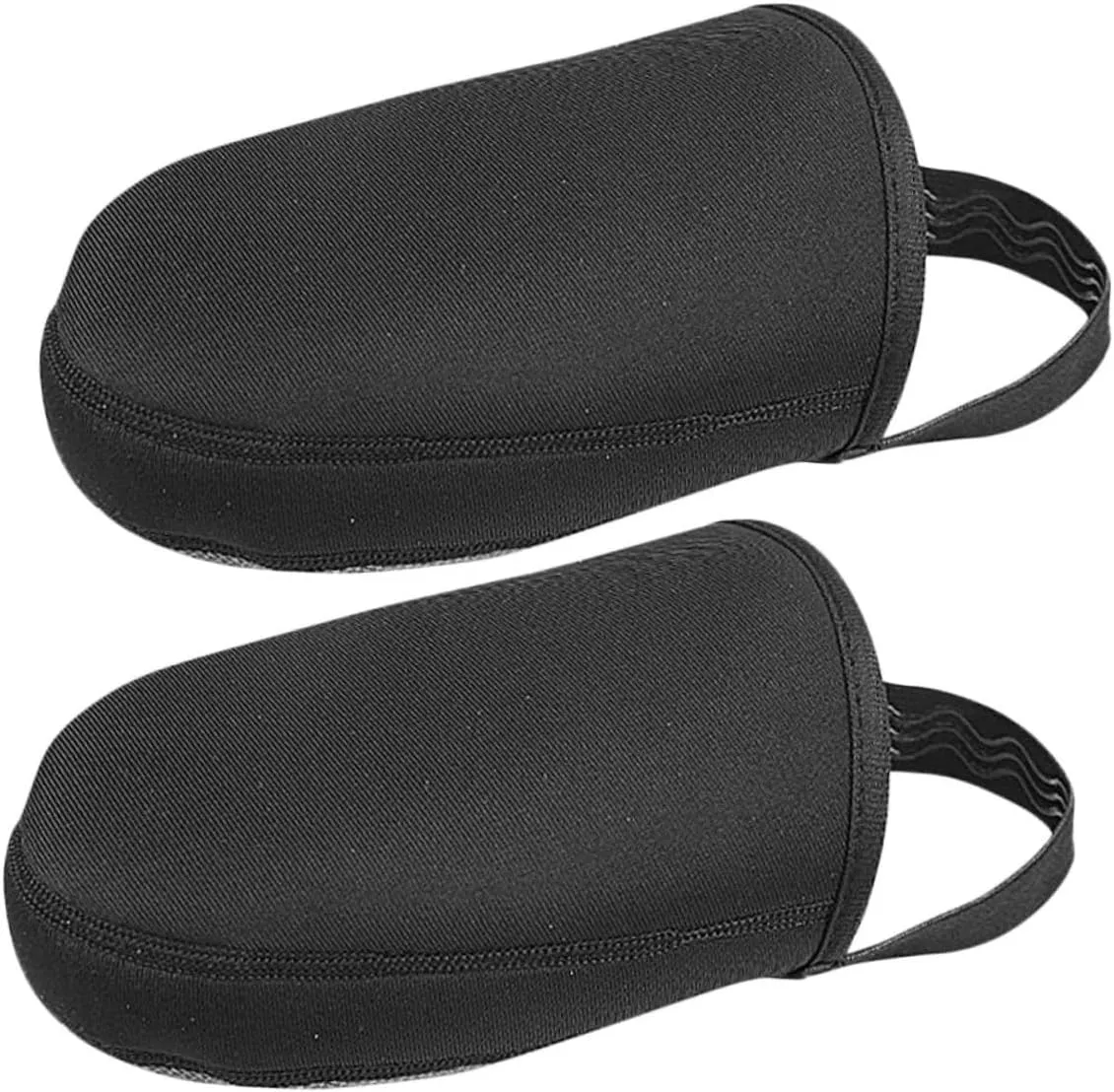 Winter Cycling Shoe Covers Half-Sleeve Windproof Waterproof and for Cold Weather Rides Black
