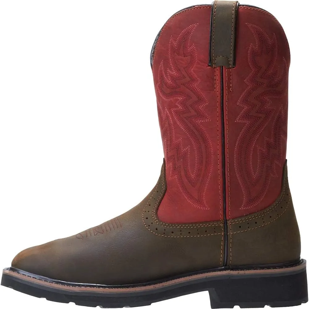 Wolverine Men's Rancher Met Guard Industrial Shoe
