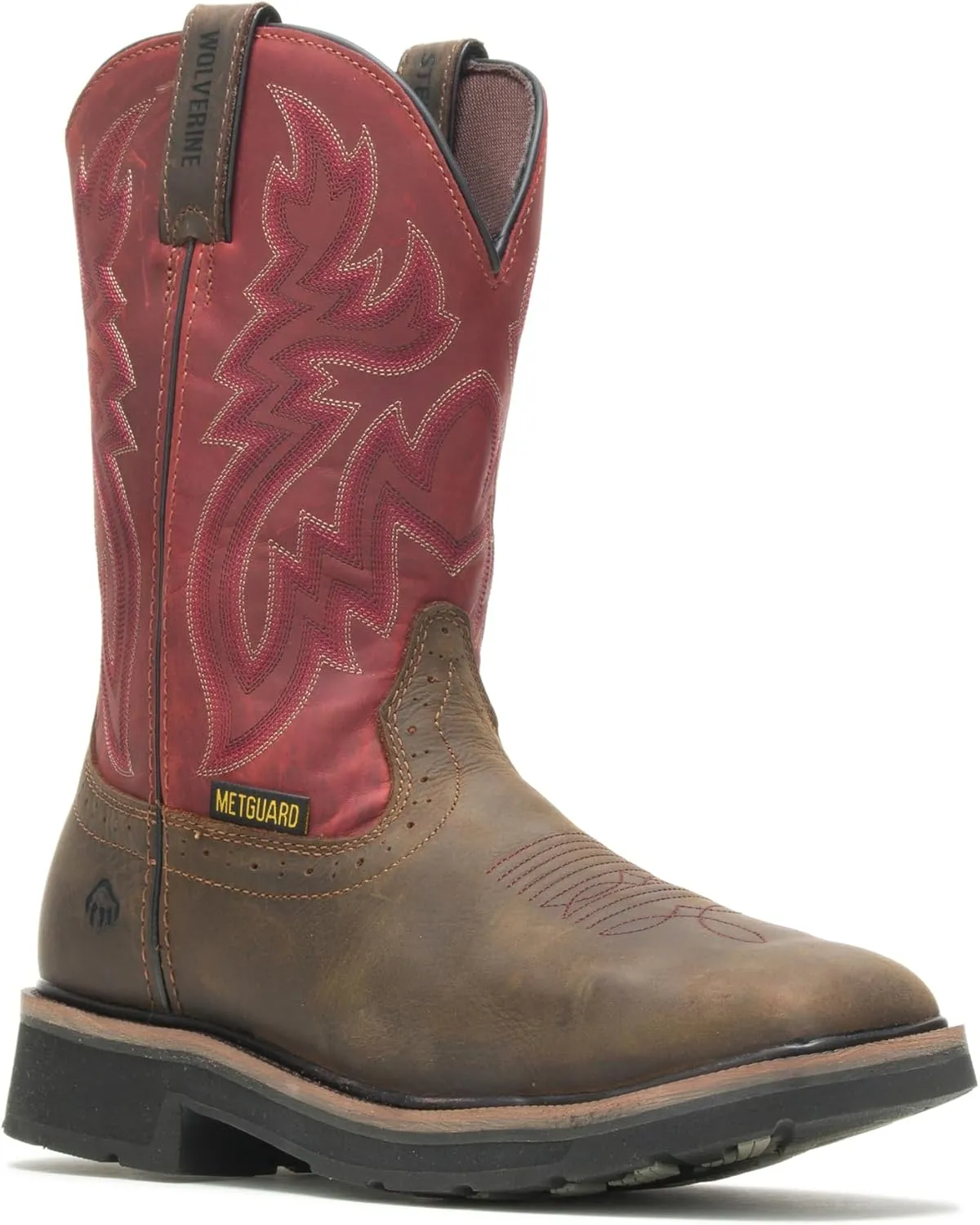 Wolverine Men's Rancher Met Guard Industrial Shoe