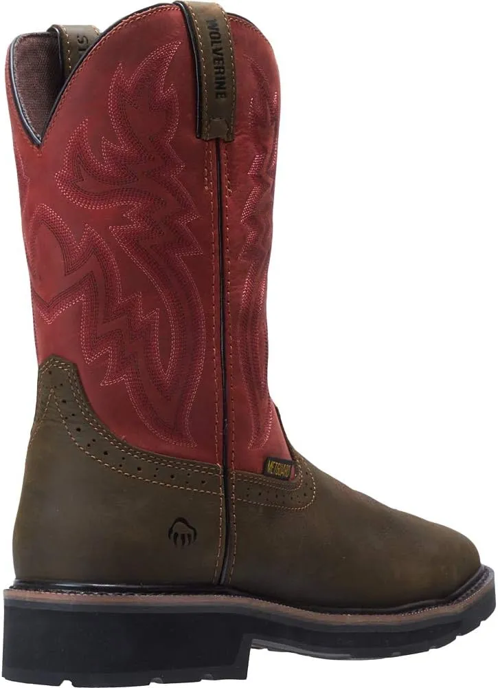 Wolverine Men's Rancher Met Guard Industrial Shoe