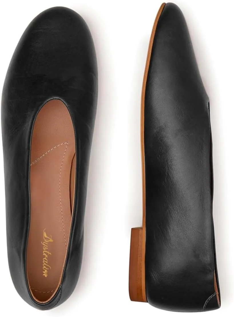 Women Flat Penny Loafers Closed Round Toe Slip On Loafer Flats Matte Leather Crocodile Ballet Flats for Daily Casual Office Work Flat Shoes Club Driver Flats Comfort Spring Size 4-11 M US