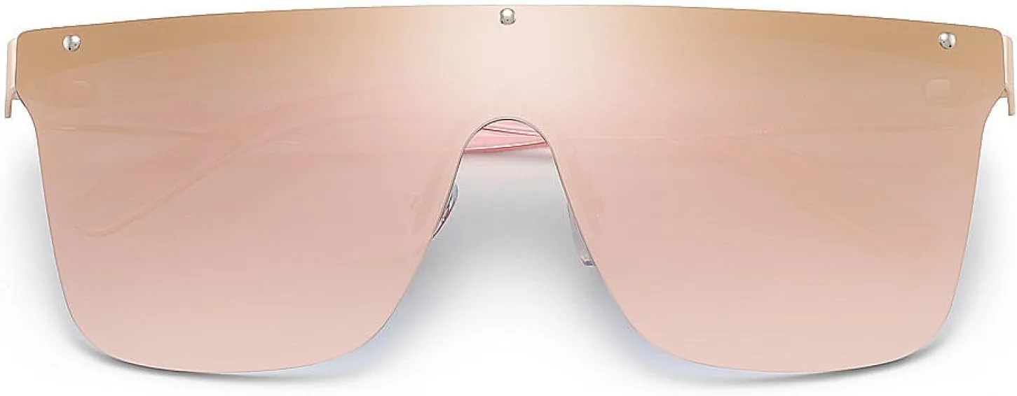 Women Men Sunglasses Flat Top Oversized Sun Glasses for Women Men Shield Uv400