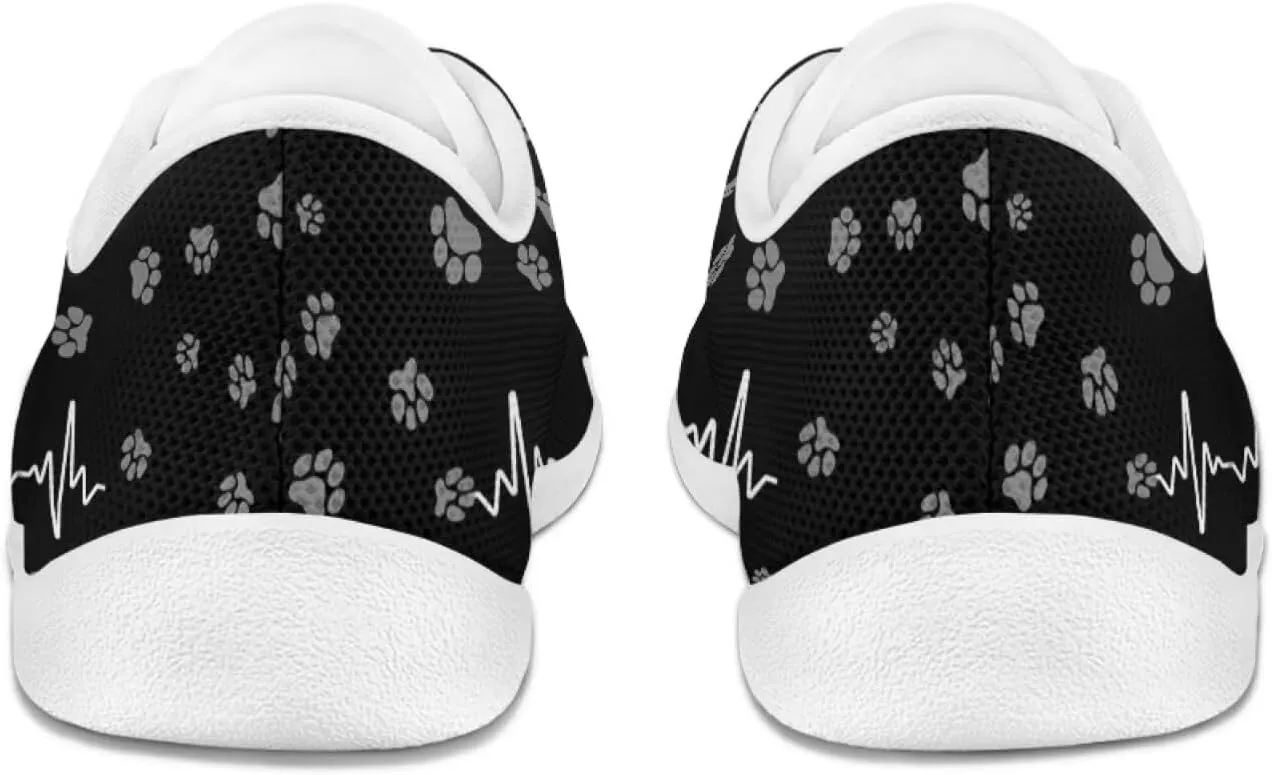 Women Zero Drop Casual Shoes Breathable Fashion Barefoot Walking Shoe Footwear Lace Up Zero Drop