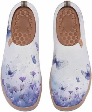 Women's Art Travel Shoes Slip On Casual Cozy Loafers Lightweight Comfort Fashion Sneaker