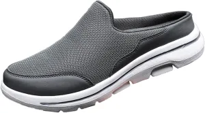 Women's Backless Walking Sneakers Summer Slip-on Tennis Shoes Womens Walking Ladies Shoes Casual High Top Sneakers Waterproof Tennis Shoe Casual Loafers