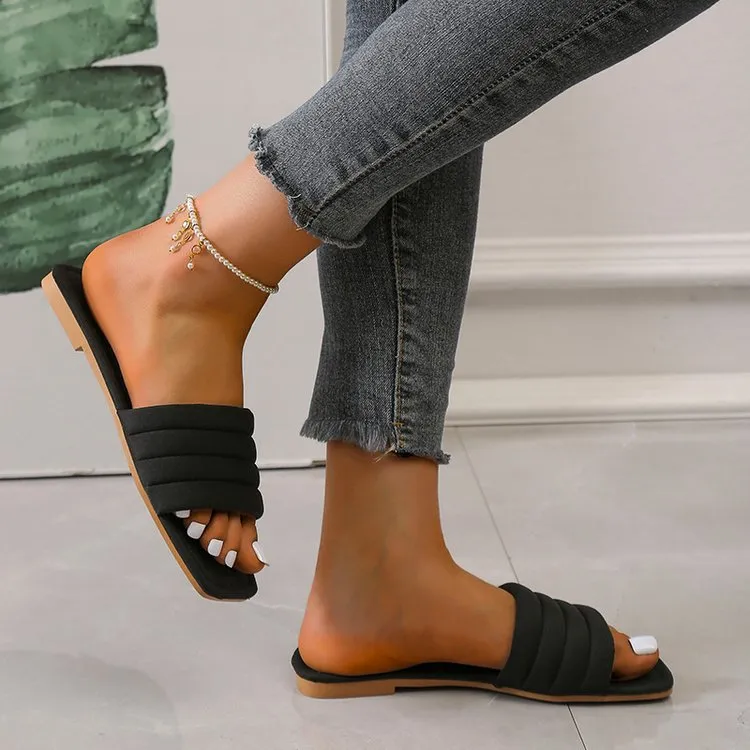 Women's Casual Flat Indoor Slippers
